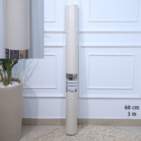 رول ورق جدران 60سم*3م بيج محفر A131/1 =ع3